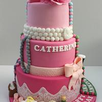 Birthday and Anniversary Split Cake