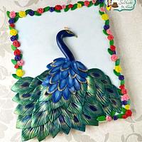The Royal Peacock - Incredible India Cake Collaboration 