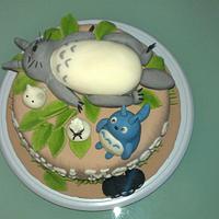 Totoro cake