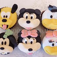 Mickey mouse Club house cake & cupcakes.