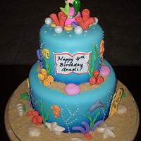 Little Mermaid Cake!