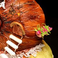 My Romantic steampunk snail. 3D,