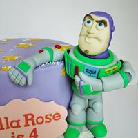 Girlie Buzz Lightyear Cake