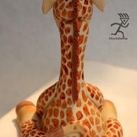 Sugarpaste Harold the Baby Giraffe Topper