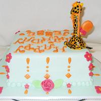 Gigi the Giraffe Cake