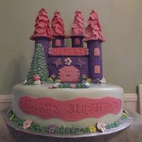 Very first castle cake!