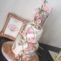 Flowery Birthday cake 