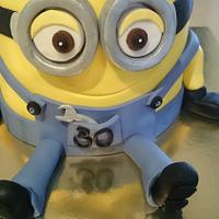 Minion Cake