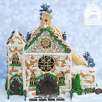 Cathedral style Gingerbread House