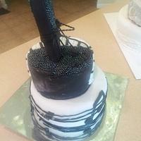 wedding & groom's cakes