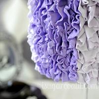 Lavender Lamp Cake