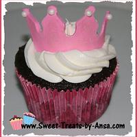 Princess Baby Shower cupcakes