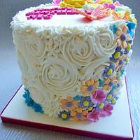 A Spring Birthday Cake