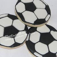 Soccer cookies