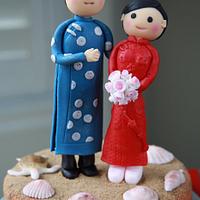 Chinese wedding topper