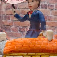 Mary Poppins CPC Collaboration - Snowglobe Cake