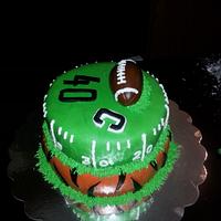 40th Cincinnati Bengals Cake