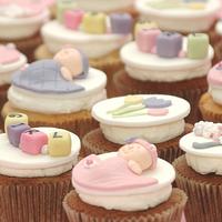 Everything Nice Baby Shower Cupcakes..