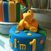 Lil Dino Cake 