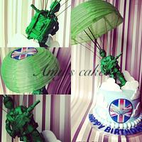 Parachute cake