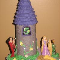 Tangled Disney Princess Birthday Cake