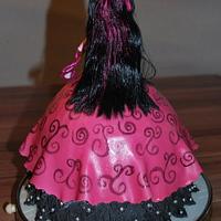 Barbie Monster High Cake