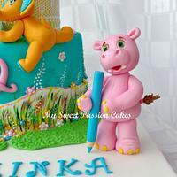 Cute cake for 2 years old