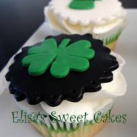 St. Patricks Cupcakes.