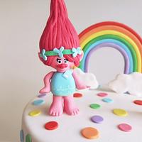 Trolls cake - Decorated Cake by Meri - CakesDecor