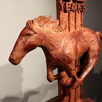 Ford Mustang 50th Anniversary Chocolate Sculpture