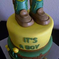 John Deere baby Shower Cake