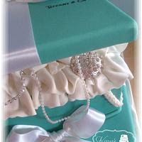 Tiffany Box cake
