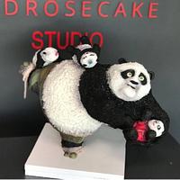 Kungfu Panda 3D Cake