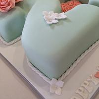 Beautiful 21st Birthday Cake