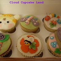 Garden Character Cupcakes