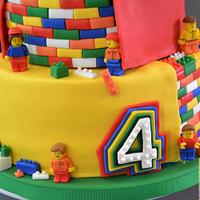 Lego Birthday Cake
