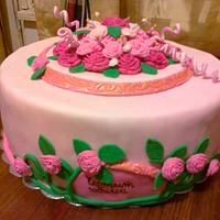 roses cake