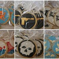 James Bond Themed Cookies - Can you name the films??
