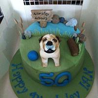 My First Dog cake