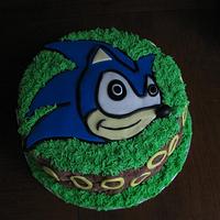 Sonic the Hedgehog Birthday Cake! 