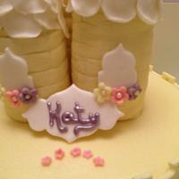 Katy's Princess Castle cake