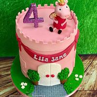 Lila Jane - Peppa Pig Birthday Cake