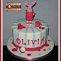 Olivia Pig Cake