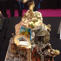 Indiana Jones Cake Gold Award Cake International London 2014