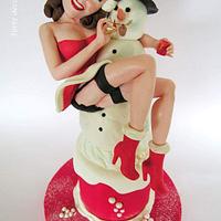 Cpc Christmas collaboration -Pin up and Frosty