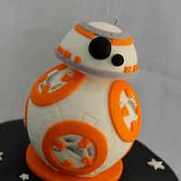 Star Wars BB-8 Birthday Cake