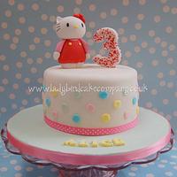 Hello Kitty birthday cake