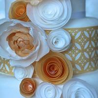 Wafer paper cake