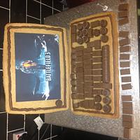 Battlefield cookie cake :-) 