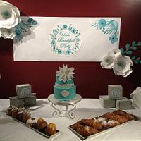 Tiffany style cake party 